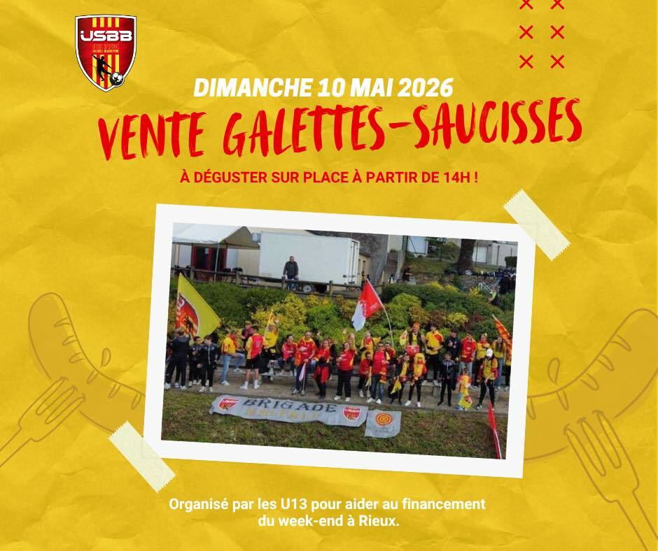 VENTE GALETTES-SAUCISSES 🌮