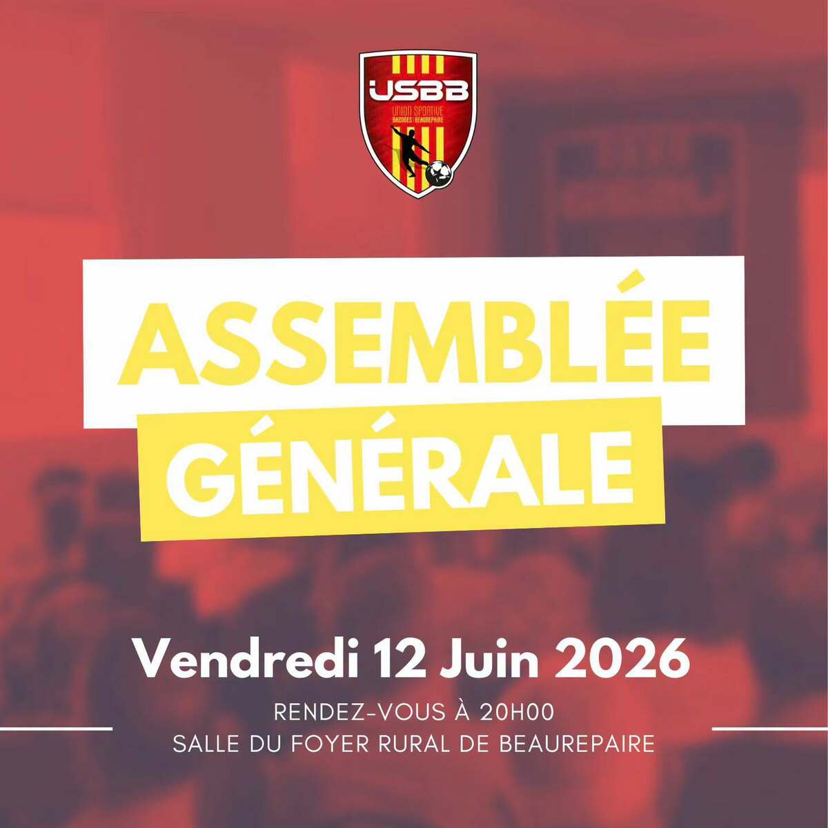 Assemblée Générale 2026