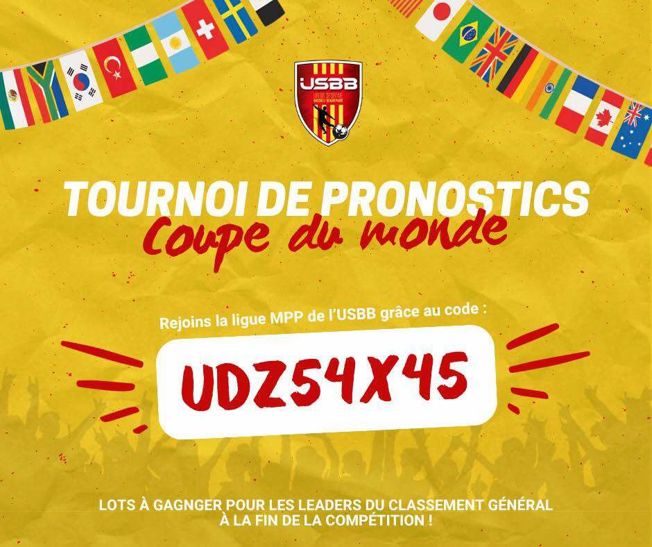 PRONO COUPE DU MONDE 🌍⚽️