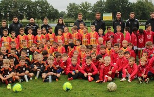 Rassemblement U8-U9 au stade de Beaurepaire samedi dernier...