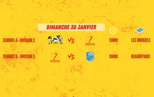 ⚽️ LES MATCHS DU WEEK-END !⚽️