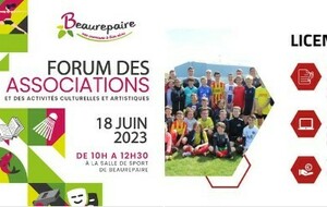 l' USBB au Forum des assos de Beaureaire