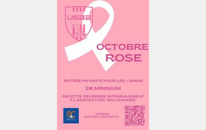 Ce week-end l'USBB se met au ROSE !!! 