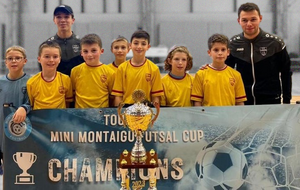 Futsal Montaigu   Nos U11 sur la plus Haute Marche 