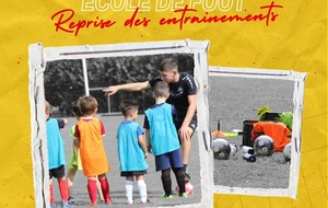 &quot; École de Foot &quot; La reprise