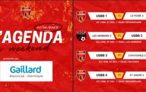 LES MATCHS DU WEEKEND