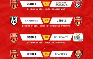 LES MATCHS DU WEEKEND