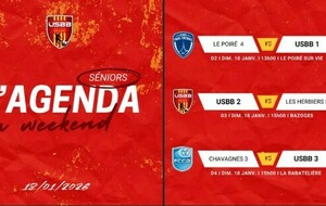 LES MATCHS DU WEEKEND