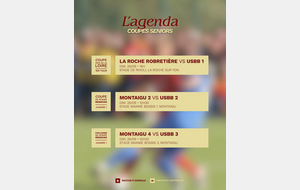 LES MATCHS DU WEEKEND