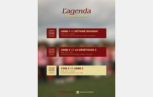 LES MATCHS DU WEEKEND