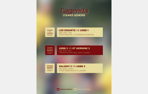 LES MATCHS DU WEEKEND