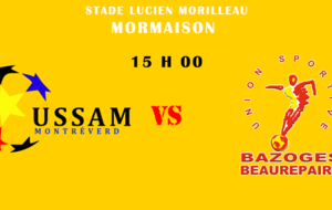 Montreverd USSAM - US Bazoges/beaurepaire  1  