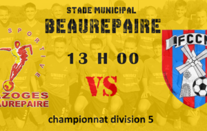 US Bazoges Beaurepaire  3  -  FC Ste Cécile/St Martin 