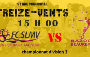 FC St Laurent/Malvent  - US Bazoges Beaurepaire  2 