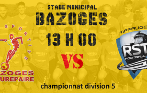 US Bazoges Beaurepaire &quot;3&quot;  - RS Tiffauges