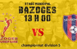 US Bazoges Beaurepaire  3  - Sèvremont FC