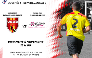 US Bazoges Beaurepaire  &quot;2&quot; -  St Laurent/Malvent