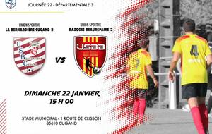 la Bernardière/Cugand US - US Bazoges Beaurepaire &quot;2&quot;