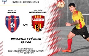 Sèvremont FC - US Bazoges-Beaurepaire  2 