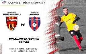 US Bazoges-Beaurepaire  2  - Sèvremont FC