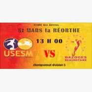 Les Epesses/St Mars -  US Bazoges Beaurepaire 3