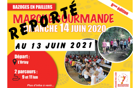 Marche gourmande 2020