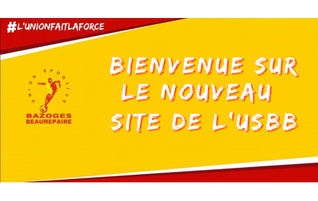 BIENVENUE SUR LE NOUVEAU SITE DE L'USBB