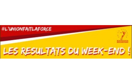  LES RÉSULTATS SENIORS, GROUPEMENT ET U13 