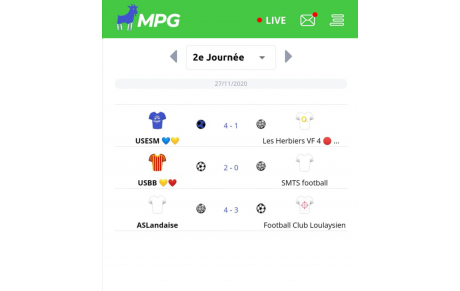 PREMIÈRE VICTOIRE POUR L'USBB DANS LE CHAMPIONNAT MPG