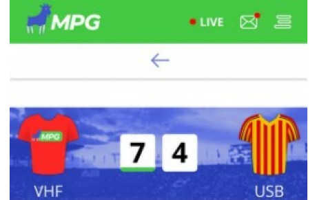 LES RÉSULTATS TOURNOI MPG J4