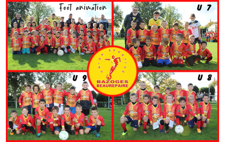  INFOS ENTRAÎNEMENTS U7 À U13