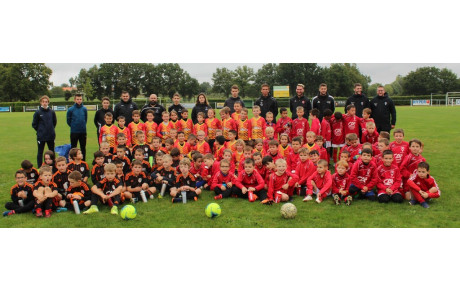 Rassemblement U8-U9 au stade de Beaurepaire samedi dernier...