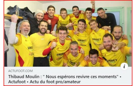 📰 L'USBB A L'HONNEUR SUR ACTUFOOT 85 📰
