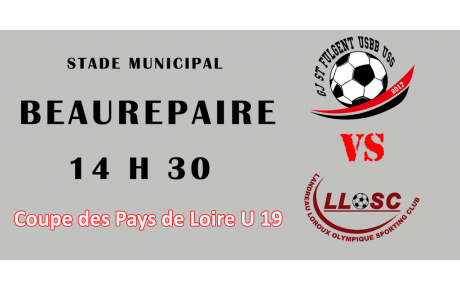 U19  &quot;Stade de Beaurepaire&quot; Coupe des pays de Loire