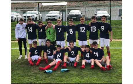 En route vers les 1/4 de Finale pour nos U15