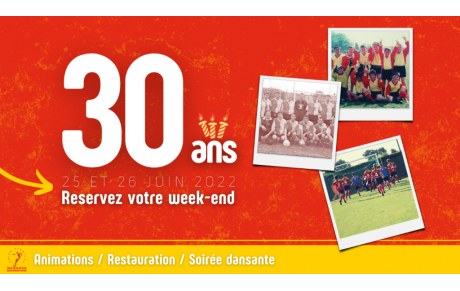 🎂 OUVERTURE BILLETERIE - 30 ANS USBB🎂