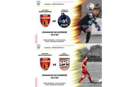 LES MATCHS DU WEEKEND