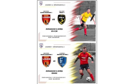 LES MATCHS DU WEEKEND