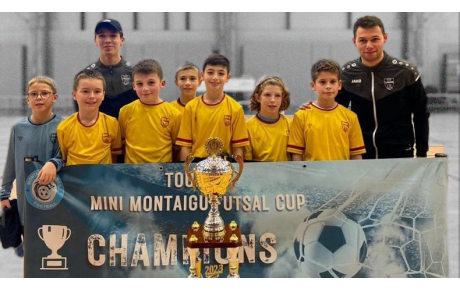 Futsal Montaigu &quot; Nos U11 sur la plus Haute Marche&quot;