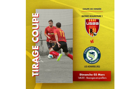 LES MATCHS DU WEEKEND &quot;coupe et Challenge du 25/02&quot;