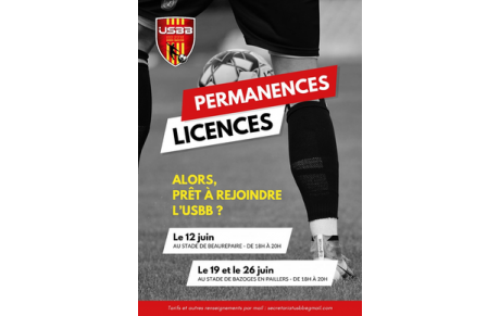 &quot; Licences 2024/2025 &quot;