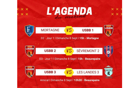 LES MATCHS DU WEEKEND