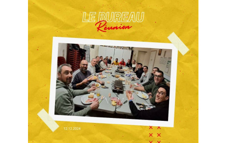 RÉUNION DE BUREAU