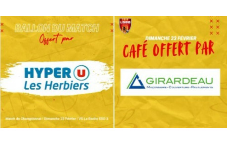 Partenaire &quot;Ballon du Match - café&quot;