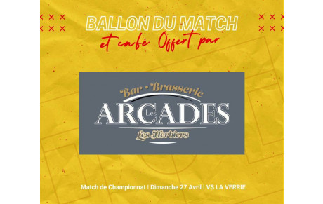 Partenaire &quot;Ballon du Match&quot;