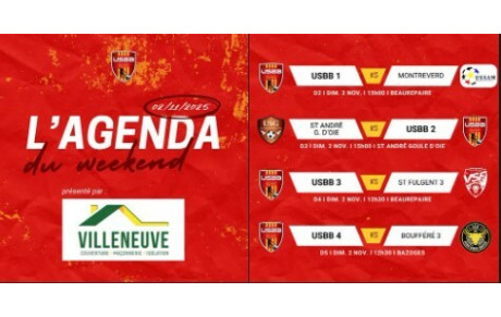 LES MATCHS DU WEEKEND