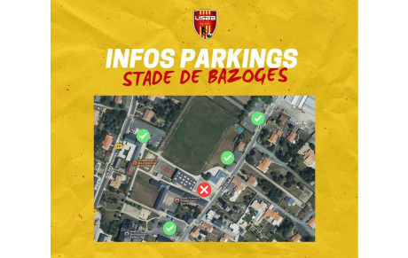 Travaux Salle de Sports Bazoges &quot; Infos Parking &quot;