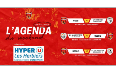 LES MATCHS DU WEEKEND