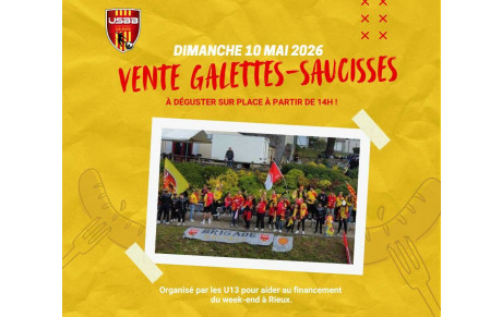 VENTE GALETTES-SAUCISSES 🌮