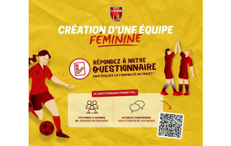 "CRÉATION ÉQUIPE FÉMININE"
